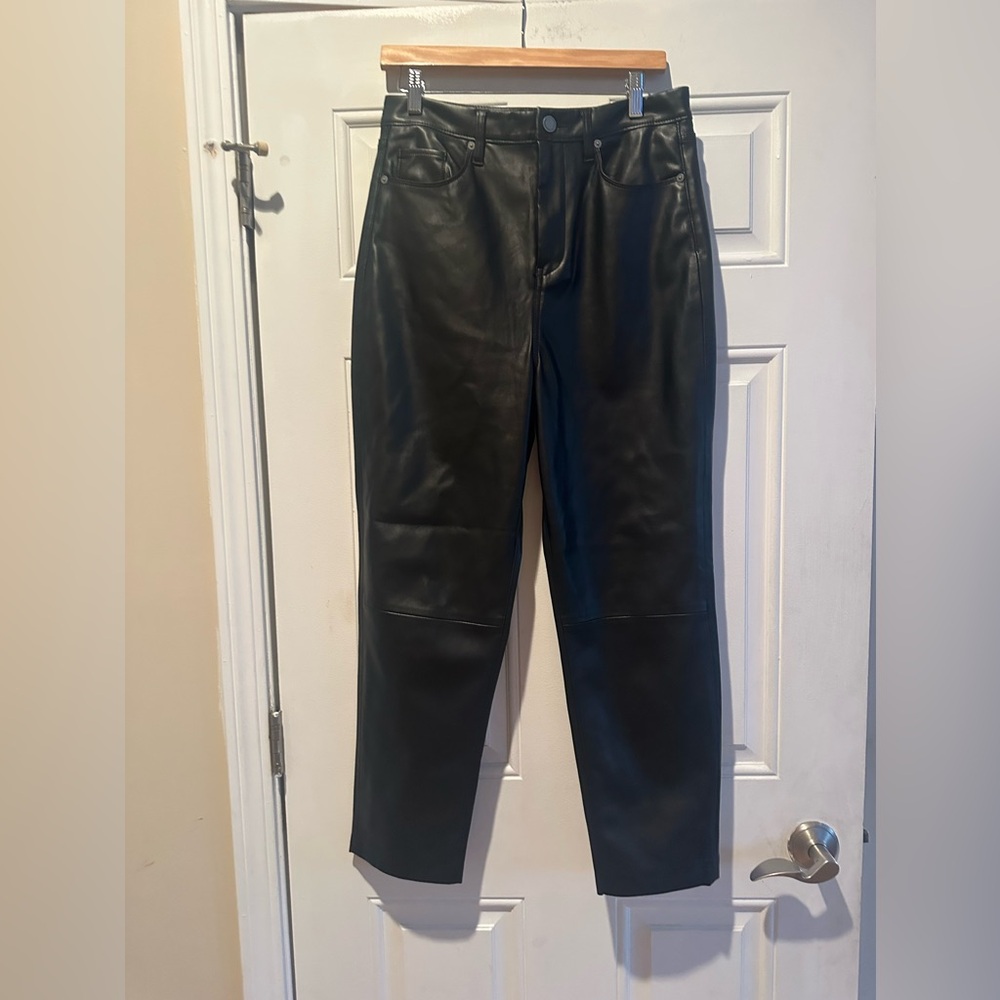 Blank NYC Sleek Faux Leather Pants New Size 30